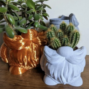 Pot de fleurs en Gnomes de jardin