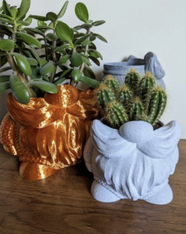 Pot de fleurs en Gnomes de jardin