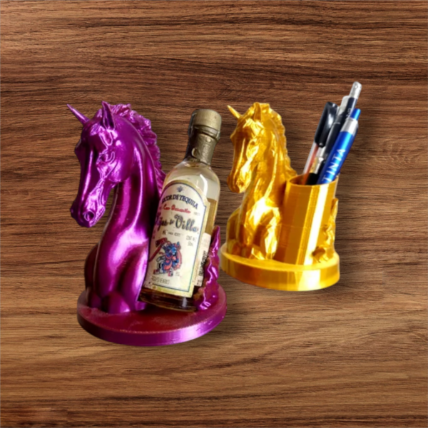 Porte bouteille vin; Pot à stylo – Image 4